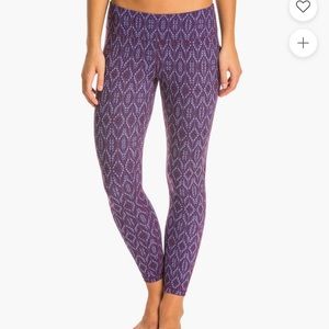PRANA Maison Plum Baleen Yoga Skinny Leg Leggings